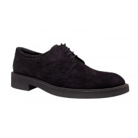 Marimea 39, 42 Pantofi barbati, casual, piele naturala intoarsa, Negru, Alexander Rome AREZO 